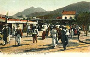 151- Hammam-El-Lif - La sortie de la gare